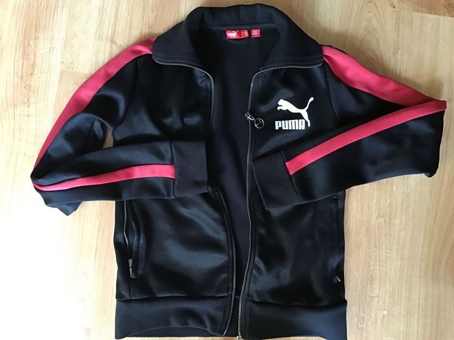 Puma czarna bluza z kieszeniami  rozmiar S/36