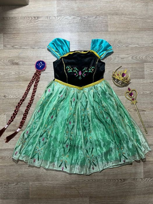 Платье принцесса анна холодное сердце 4-5-6 лет