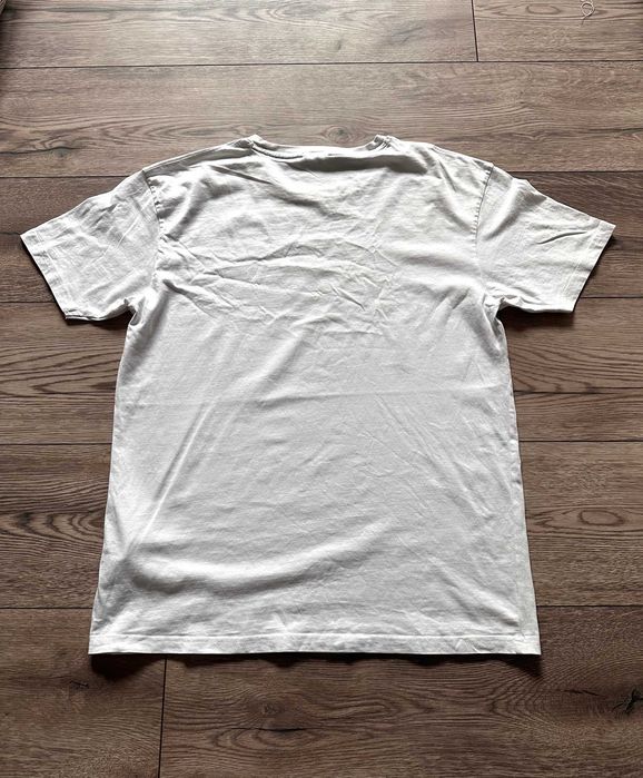 T-shirt Koszulka Hugo Boss Biała Srebrne logo r. M