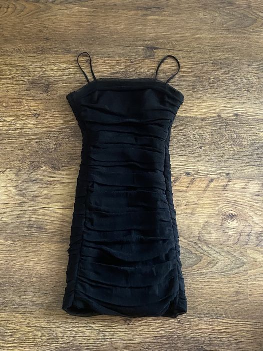 sukienka zara czarna