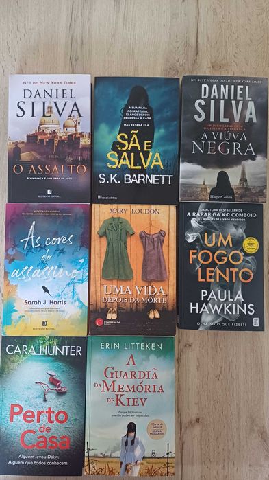 Livros vários autores internacionais - 7,50 €