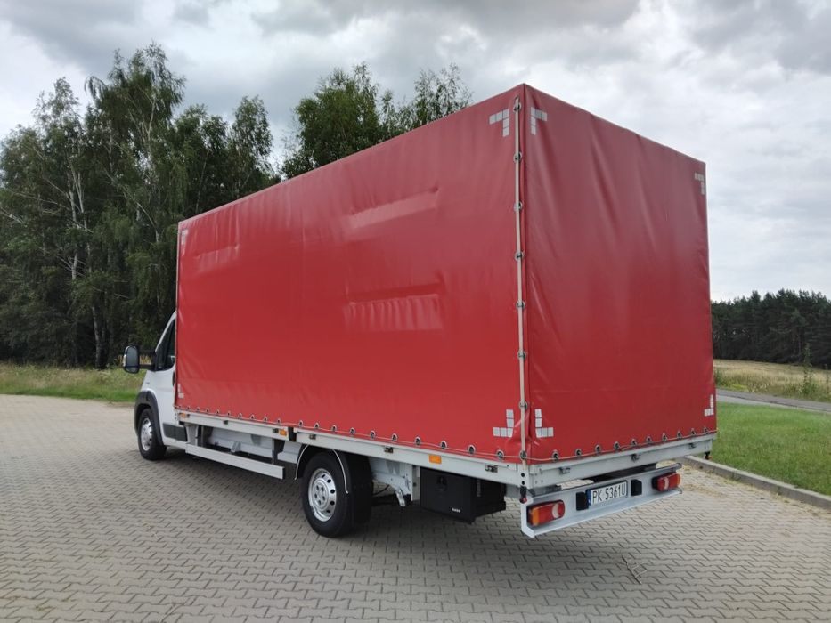Fiat Ducato 2.3 150 Km Bez Adblu Plandeka  Skrzynia Paka Długa 5.20m