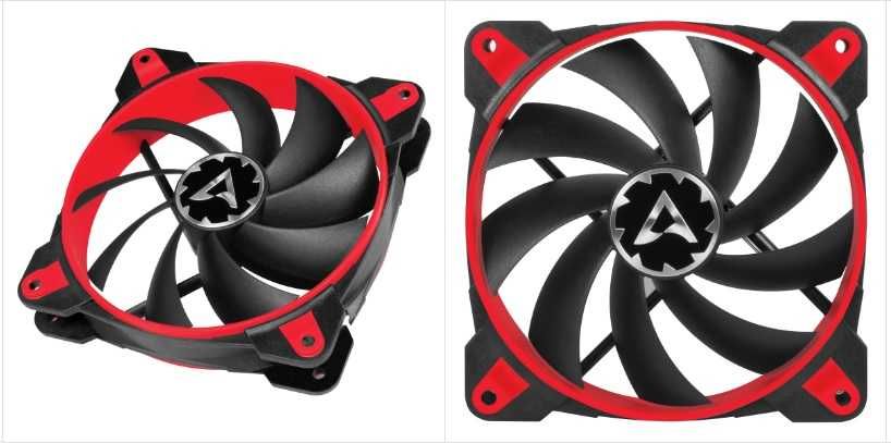 Arctic BioniX P120 120mm Red Fan64737744645761120