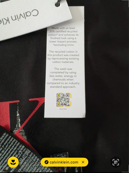 CK Calvin Klein koszulka t shirt męski