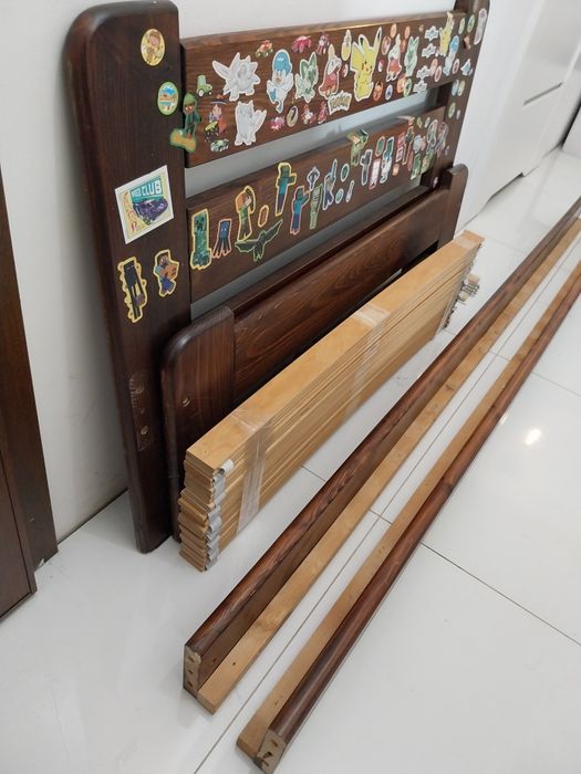 Łóżko rama 200x90 solidna prosta konstrukcja