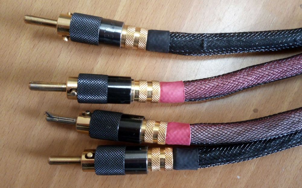 Cabos colunas - Cardas Golden Reference - 2.45 Metros