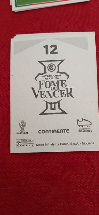 Cromos Fome de Vencer, novos