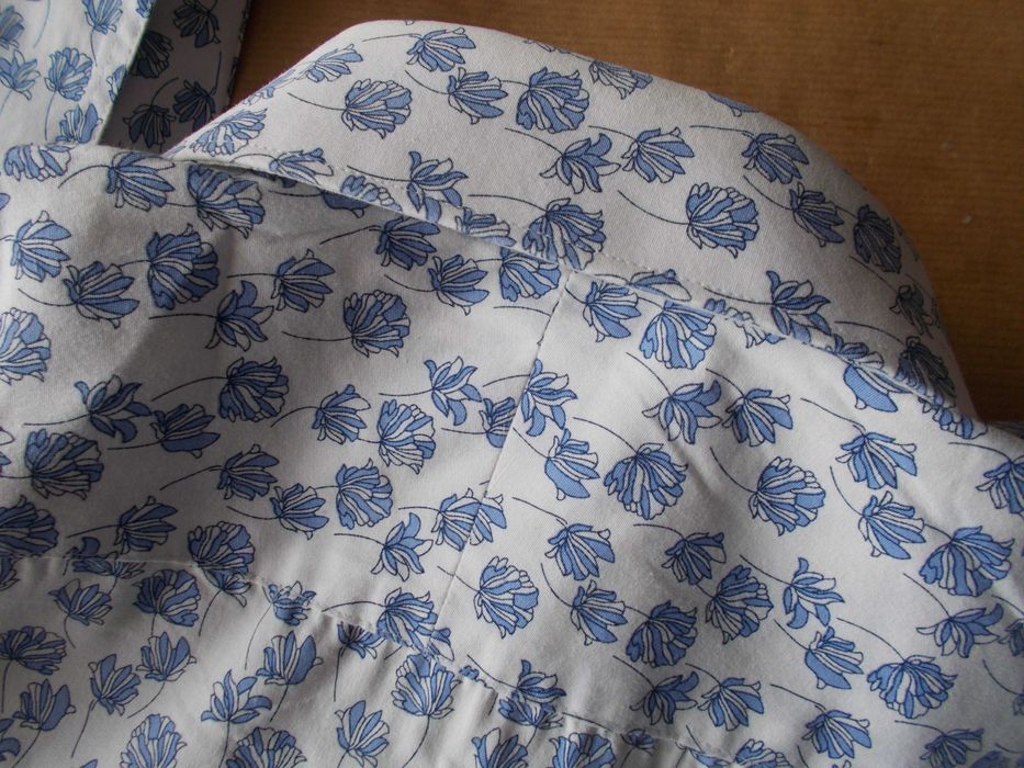 -L- MOSS 1851 Premium Designerska Koszula Męska L 41,5 cm UK