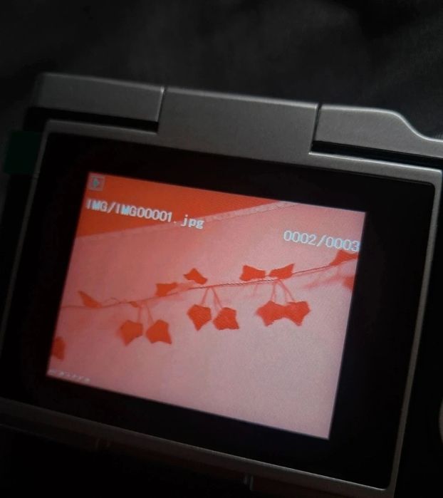 Czarny aparat cyfrowy