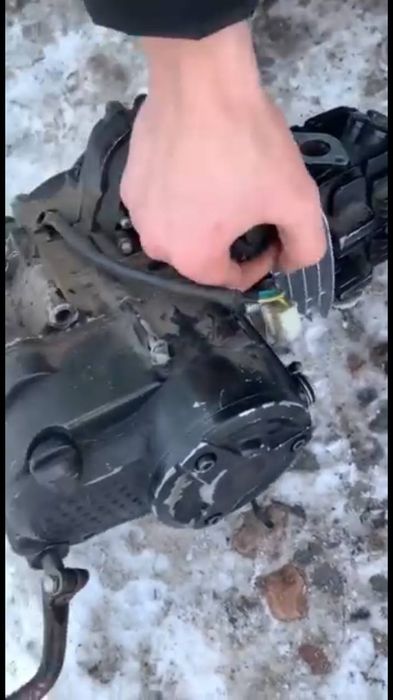 Мотор Альфа спарк 125 кубів в хорошому стані