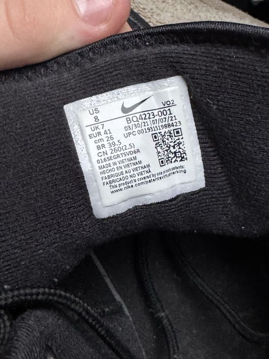 Buty nike czarne bez pudełka