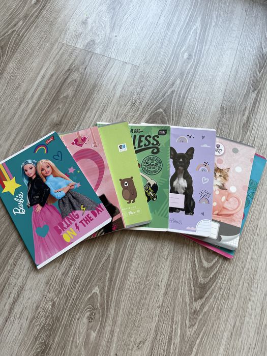 Zeszyty 16 kartkowe 6 sztuk