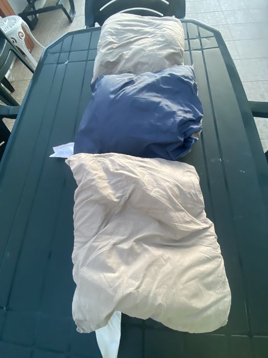 Almofadas de campismo