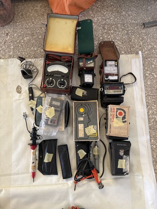 Conjunto de ferramentas indistriais. refrigeracao / mecanica / electic