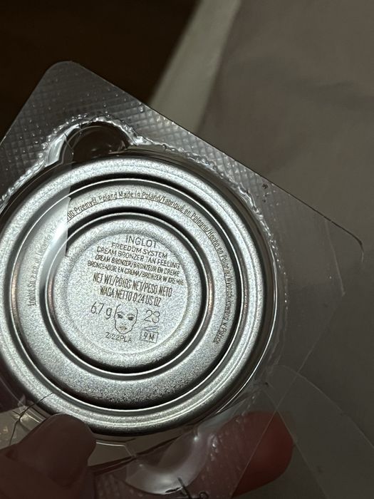 Bronzer Inglot | кремовий бронзер | бронзатор