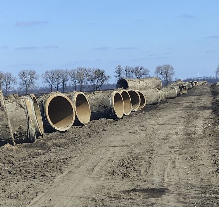 Труби бетонні З/Б, Ж/Б,  d від 600 до 1200

- 1200