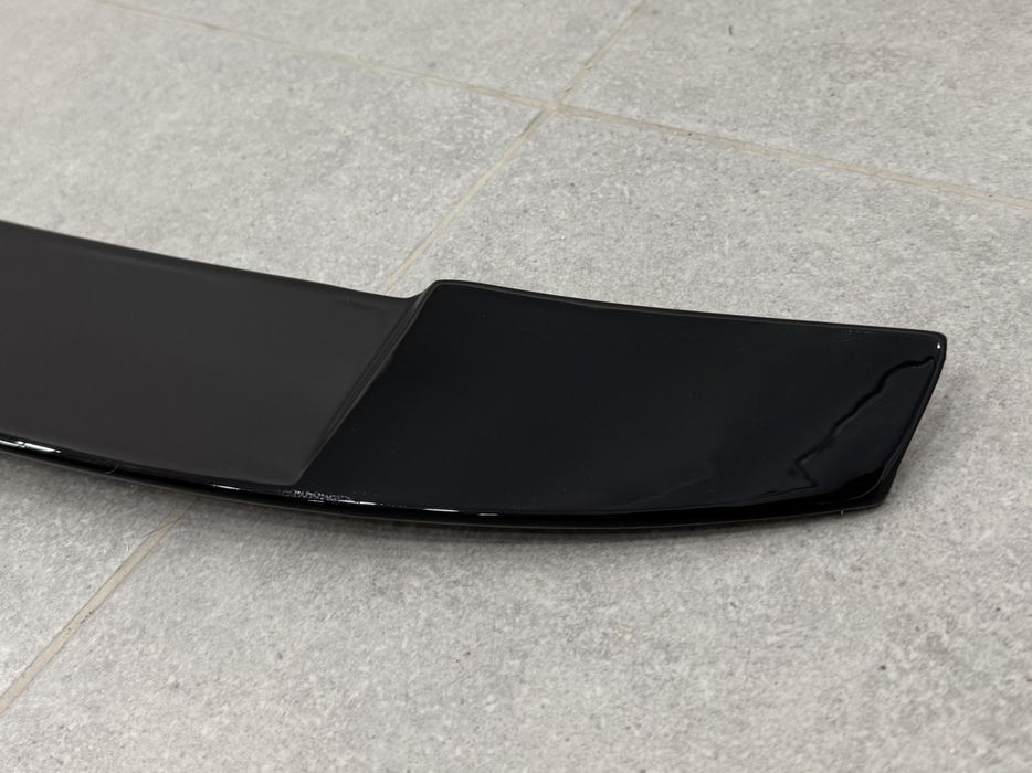 Спойлер ліп багажника Audi A4 B9 2015-2023 ABS пластик, чорний глянець