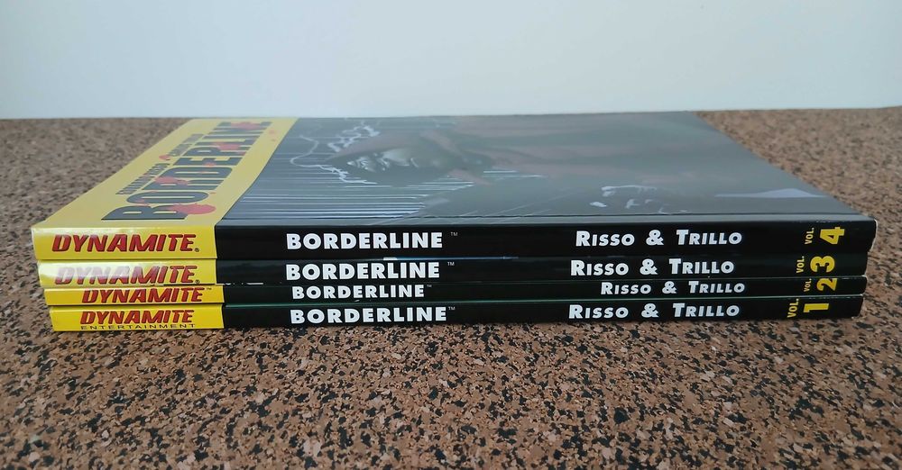 4 BDs - BORDERLINE de C. Trillo & E. Risso (coleção completa)