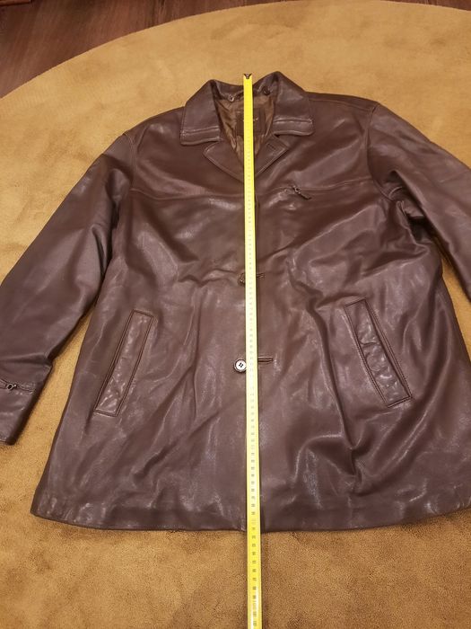 Casaco de pele genuina 56 castanho