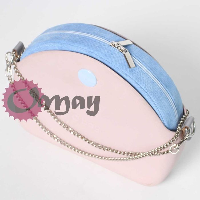 organizer OBAG MOON LIGHT błękitny welur wkład OMAY