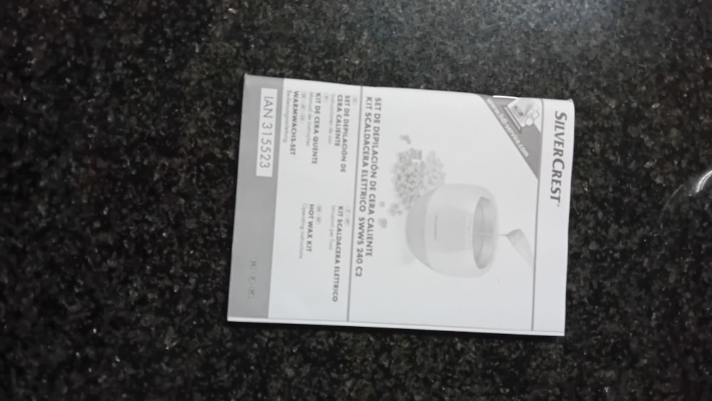 Panela de Cera Quente para depilação