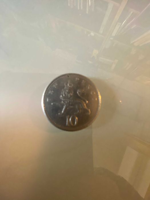 TEN PENCE 1969 (moeda antiga)