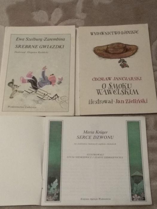 Książeczki dla dzieci z Lat ubiegłych 1980 Prl