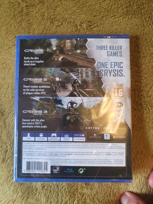 Crysis Remastered Trilogy [PS4] Selado