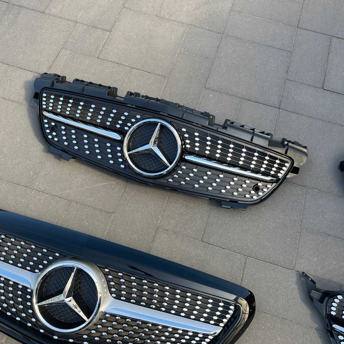 Решітка радиатора решотка мерседес mercedes w205w211w447w212w463w221