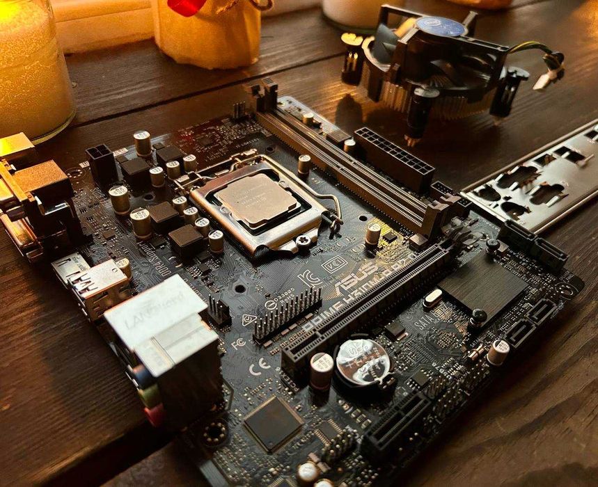 Материнская плата Asus Prime H310M-R R2.0 + Intel G5400 3.70GHz