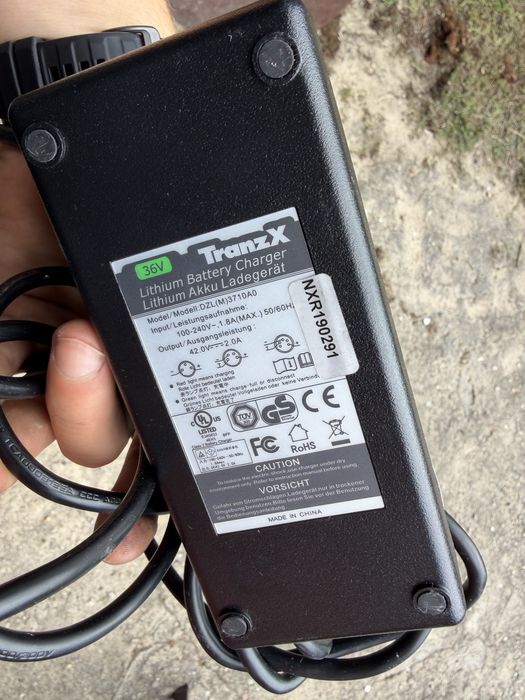 Ładowarka tranzx 42V/2A 5 pin