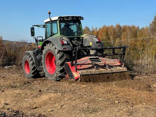 Mulczowanie działek leśnych czyszczenie nieużytków frezowanie pni .