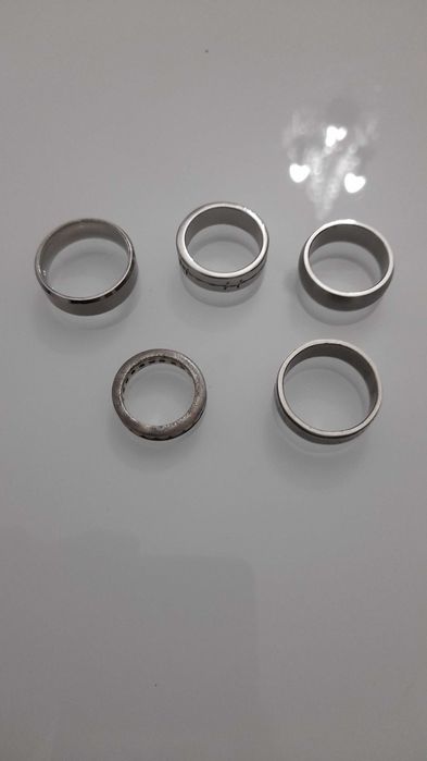 12 -Anéis e alianças   aço inoxidável