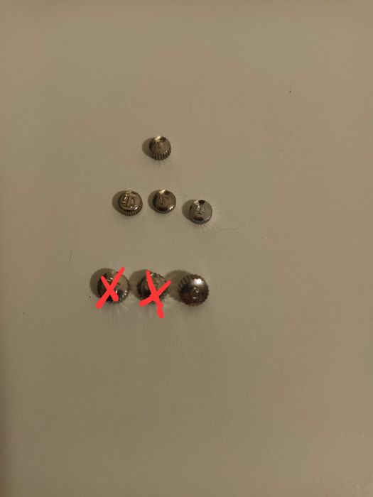 5 Coroas para Relógio Tissot Preço Unidade