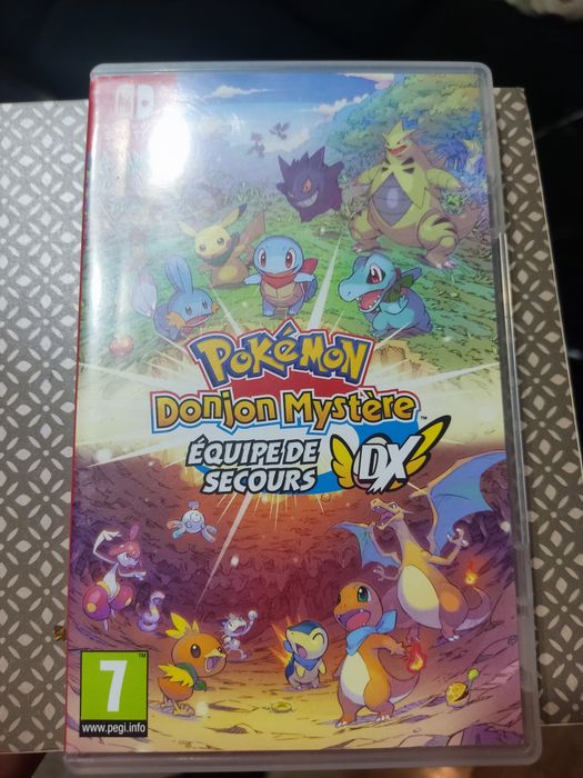 Jogo Pokémon Mystery Dungeon Rescue Team DX para Nintendo Switch.

- Aventura e exploração em masmorras.
- Personagens icónicos do univer