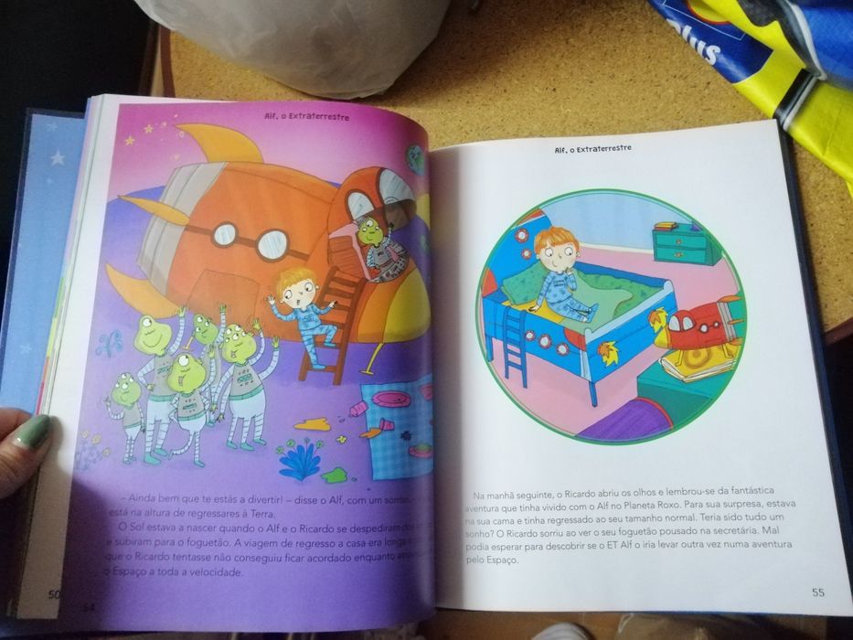 Livro de histórias para adormecer