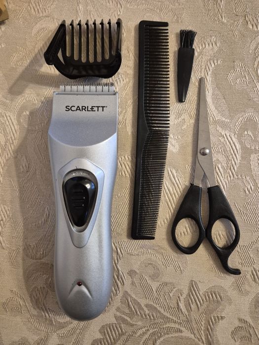 Maszynka do strzyżenia Scarlett – sprawna, komplet