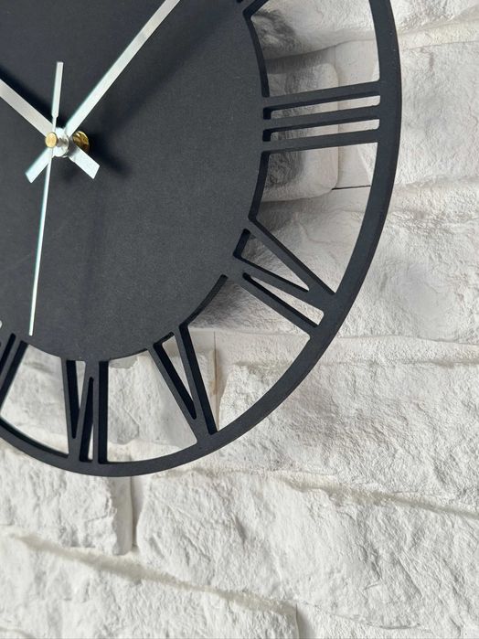 Nowy Zegar ścienny Rzymski LEO 30 cm Wyprzedaż