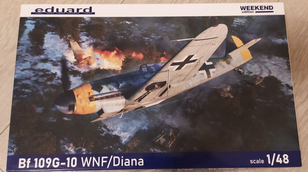 Модель самолета BF 109G-10 WNF/Diana, 1/48, Eduard