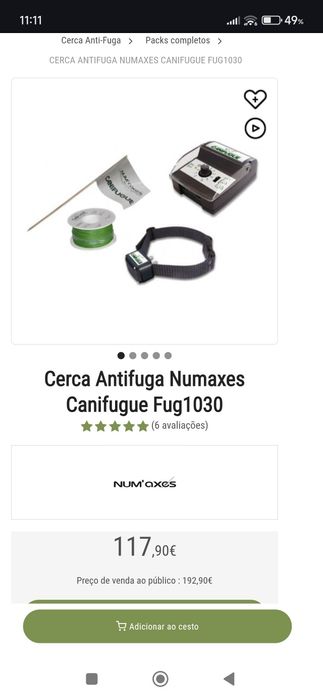 Sistema anti fuga para cães