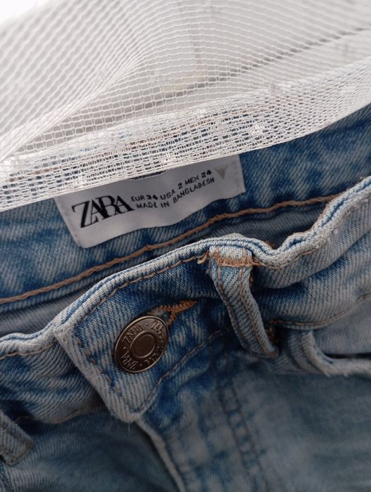 Spodenki szorty jeansowe dżinsowe Zara XS