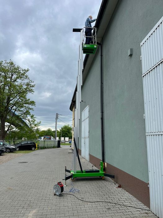 Winda. Podnośnik hydrauliczny magazynowy