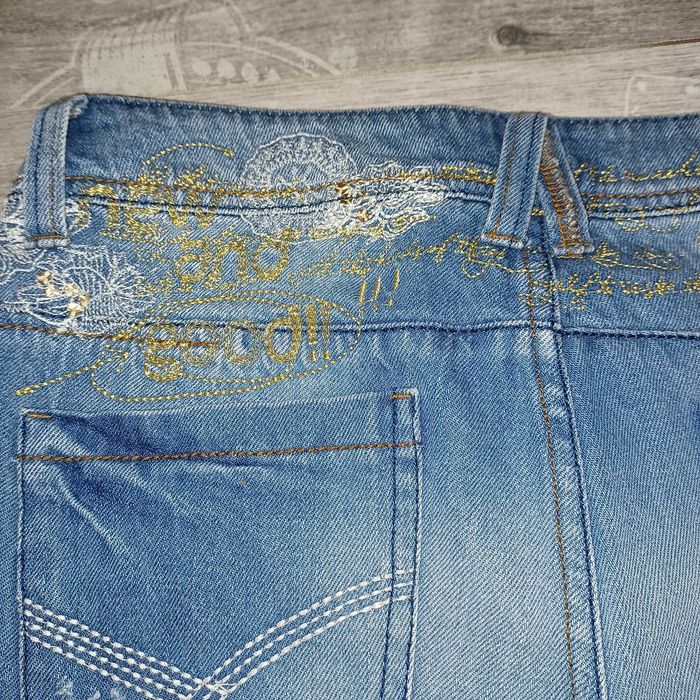 Desigual spodenki krótkie jeans oryginalne ideał dla M/L