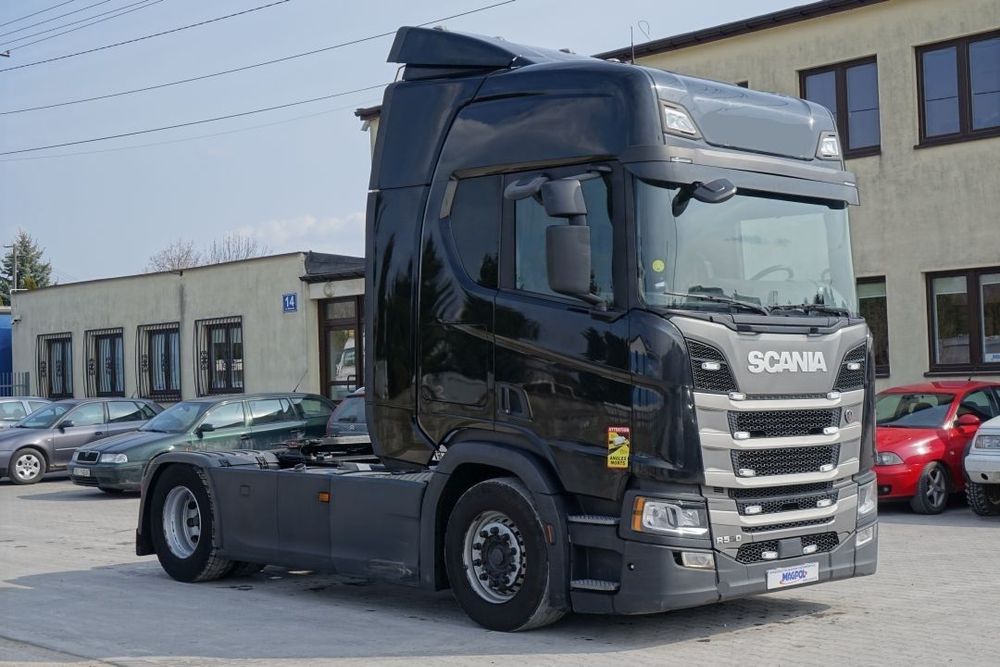 Scania R450 / EURO 6 / STANDARD / AUTOMAT / RETARDER / KLIMATYZACJA POSTOJOWA / LODÓWKA  /  2 ZBIORNIKI  Sprowadzony / Serwisowany