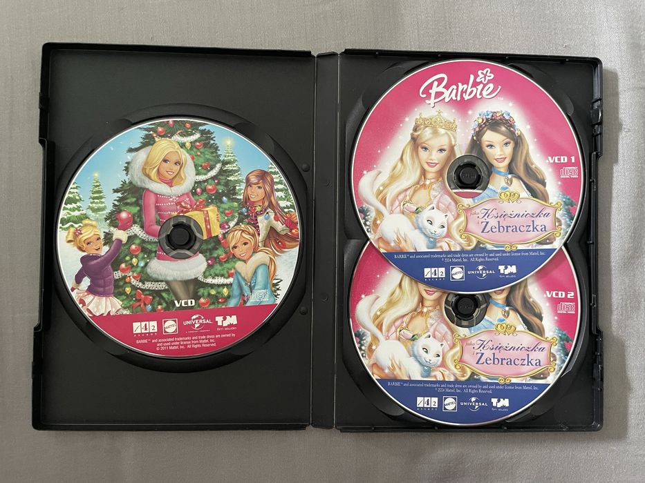 Zestaw płyt DVD VCD CD z bajkami dla dzieci