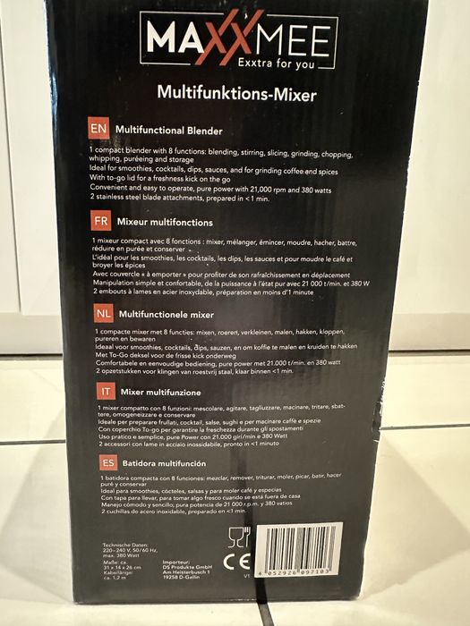 Blender kielichowy, smoothie