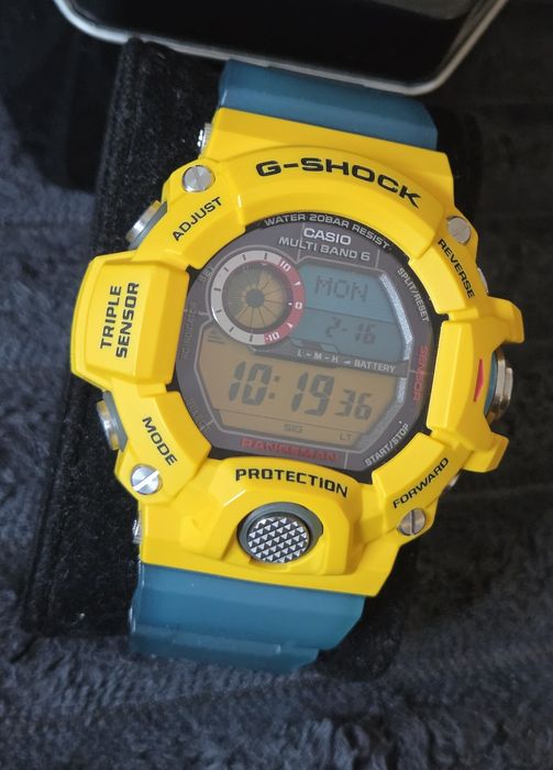 Casio G-Shock GW 9400 Rangeman custom, 5 pasków.