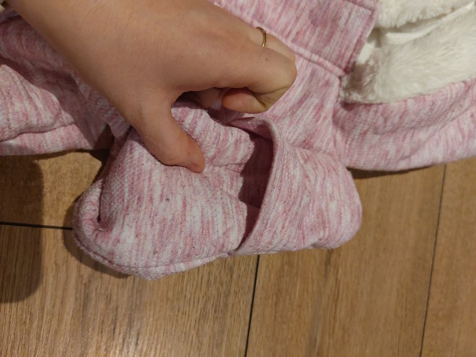 Kombinezon różowy ciepły