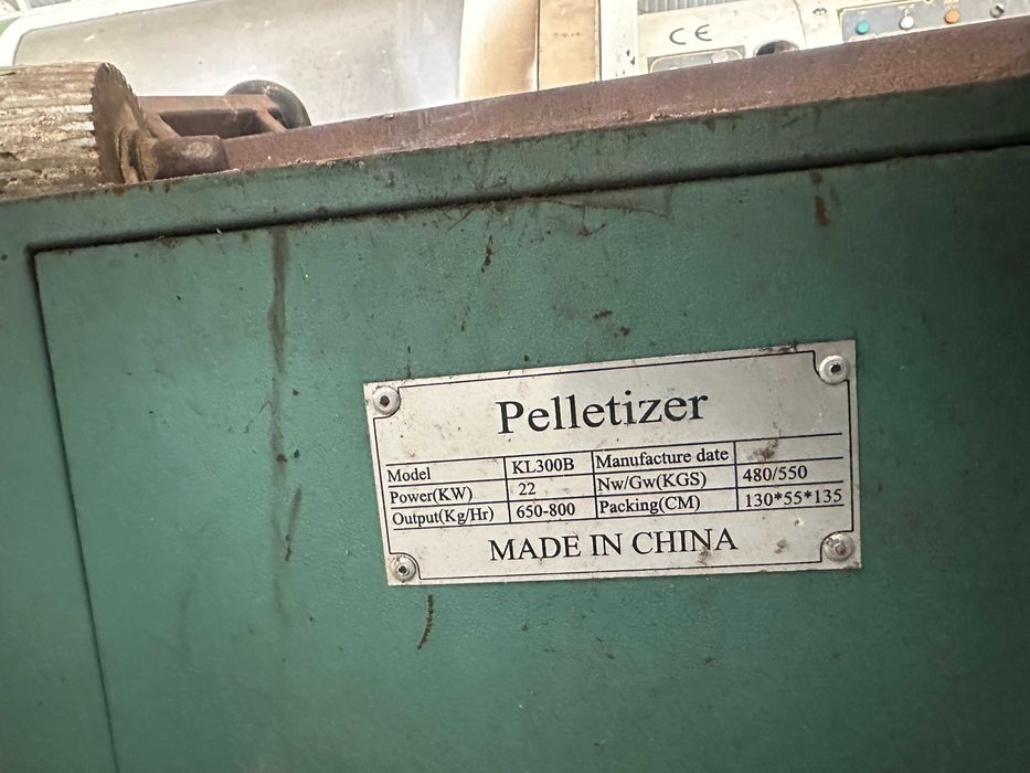 Linia do produkcji pelletu + osprzęt