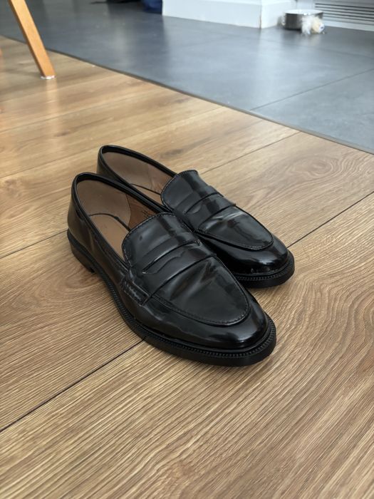 Czarne Mokasyny H&M 37